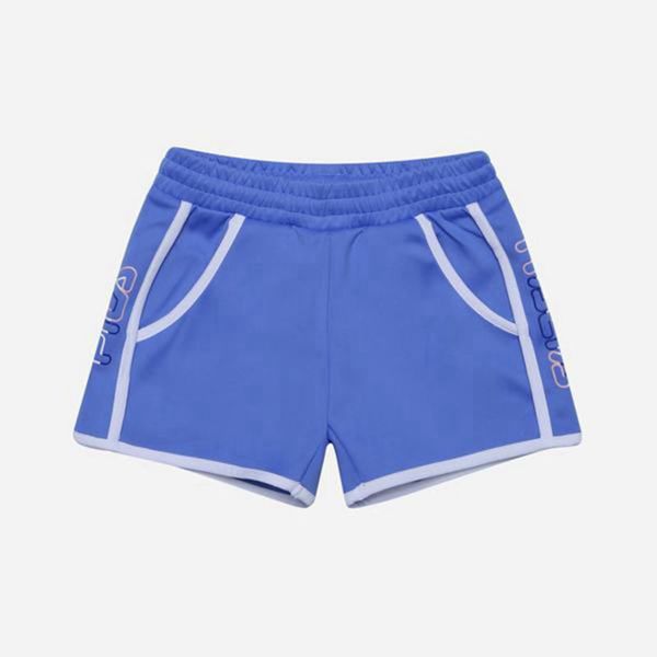 Fila Juicy Girl's Shorts - Blue,NZ 254-91580